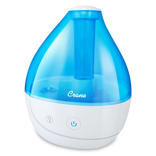 Crane Personal Ultrasonic Cool Mist Humidifier – .4 Gal with Nightlight