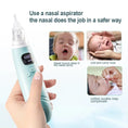 Load image into Gallery viewer, Baby Nose Cleaner Silicond Adjustable Suction Electric Child Nasal
