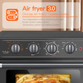 Load image into Gallery viewer, 7-In-1 Air Fryer Toaster Oven 24 Quart Convection Oven Toaster
